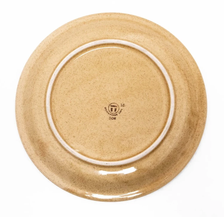 STARY PORCELANOWY TALERZ SCHWERIN, NIEMCY