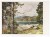 STARA POCZTÓWKA - JEZIORO BERGSEE EDWARD HARRISON COMPTON PRZEDWOJENNA