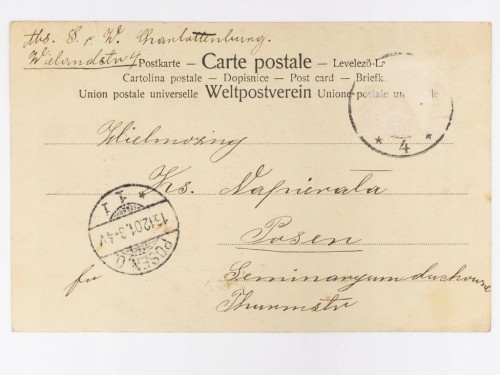 BERLIN - JEZIORO W PARKU TIERGARTEN NIEMCY 1901