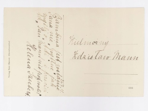 OBERWIESENTHAL - CZESKI WIESENTHAL W POBLIŻU REILBERGU NIEMCY 1911