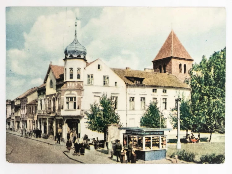 MRĄGOWO - FRAGMENT MIASTA 1966