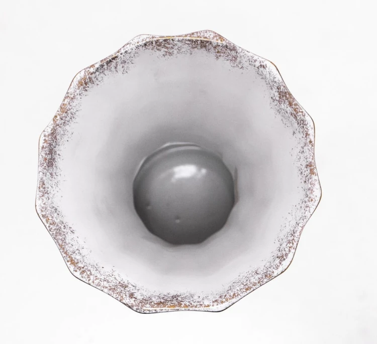 STARY PORCELANOWY WAZON - 50 LAT SZKOŁY PODSTAWOWEJ NR 2, PIŁA 1995