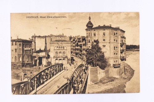 POZNAŃ - MOST CHWALISZEWSKI 1929