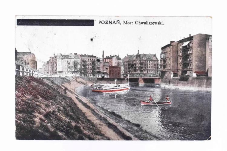 POZNAŃ - MOST CHWALISZEWSKI, WARTA, STATEK 1931