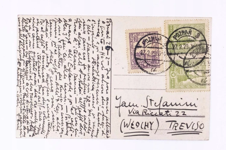 POZNAŃ - KAPONIERA, ZAMEK, UNIWERSYTET, DOM EWANGELICKI 1929