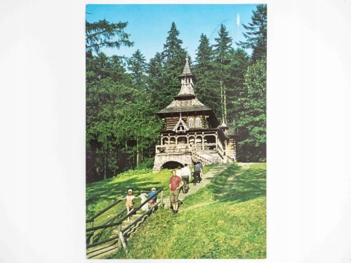 ZAKOPANE - KAPLICA WITKIEWICZOWSKA W JASZCZURÓWCE 1974 PRL