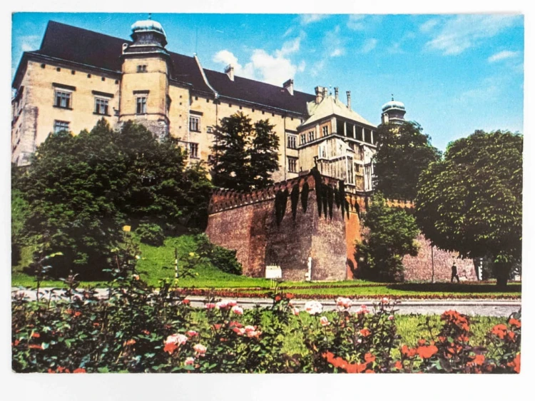 KRAKÓW - ZAMEK KRÓLEWSKI NA WAWELU 1969 PRL