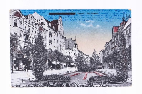 POZNAŃ - ŚWIĘTY MARCIN, HOTEL 1928