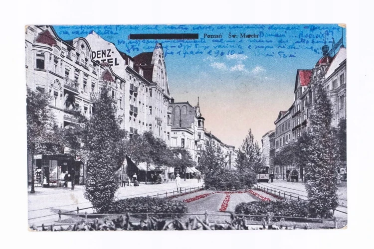 POZNAŃ - ŚWIĘTY MARCIN, HOTEL 1928