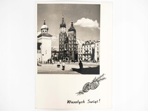 KRAKÓW - KOŚCIÓŁ MARIACKI 1972 PRL