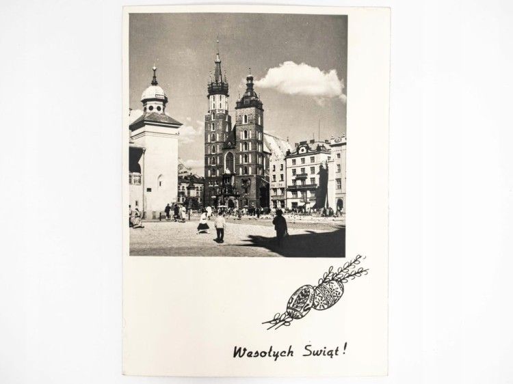 KRAKÓW - KOŚCIÓŁ MARIACKI 1972 PRL