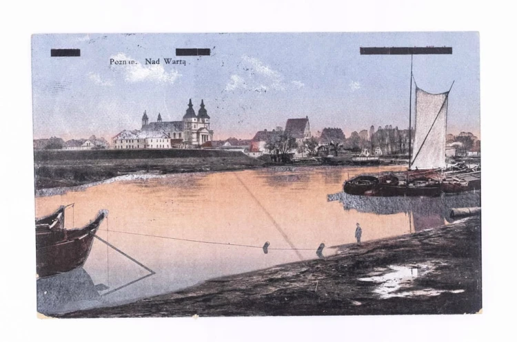 POZNAŃ - WARTA, STATKI, OSTRÓW TUMSKI, KATEDRA 1929