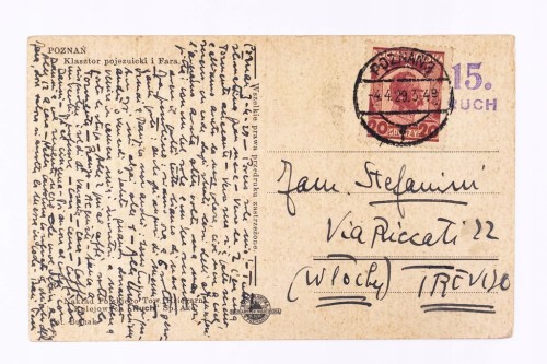 POZNAŃ - KLASZTOR POJEZUICKI, FARA 1929
