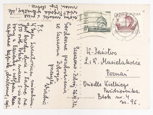 SZCZAWNO-ZDRÓJ - SANATORIUM 1972 PRL