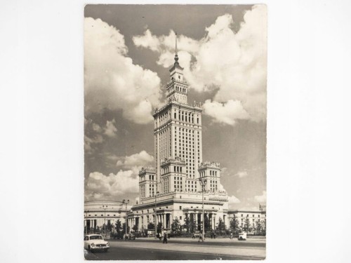WARSZAWA - PAŁAC KULTURY I NAUKI 1961 PRL