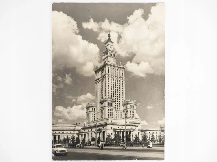 WARSZAWA - PAŁAC KULTURY I NAUKI 1961 PRL