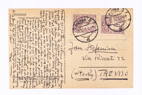 POZNAŃ - URZĄD TELEGRAFICZNY 1929