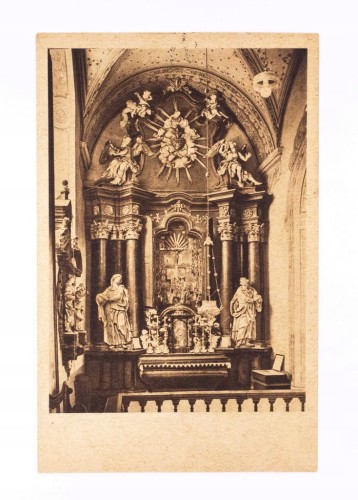 POZNAŃ - KATEDRA, OŁTARZ NAJŚWIĘTSZEGO SAKRAMENTU 1934