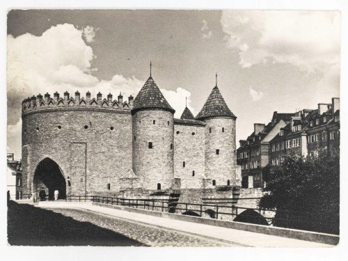 WARSZAWA - BARBAKAN 1965 PRL