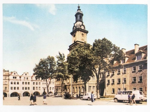 JELENIA GÓRA - PLAC RATUSZOWY 1968 PRL