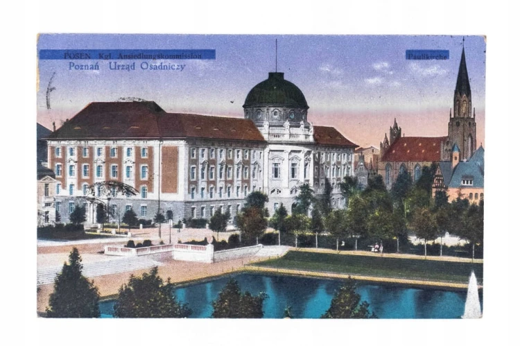 POZNAŃ - URZĄD OSADNICZY, KOŚCIÓŁ 1929