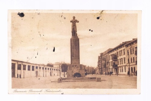 POZNAŃ - POMNIK KOŚCIUSZKI 1932