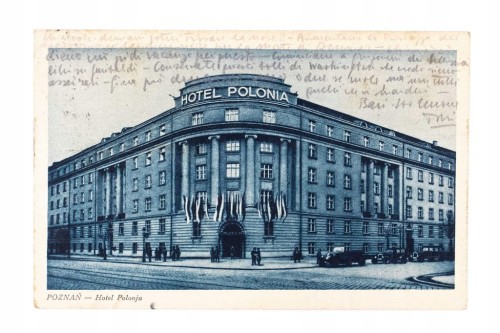 POZNAŃ - HOTEL POLONIA 1932