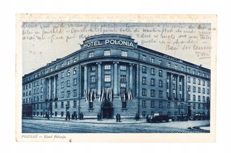 POZNAŃ - HOTEL POLONIA 1932