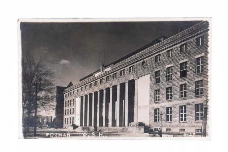 POZNAŃ - WYŻSZA SZKOŁA HANDLU 1937
