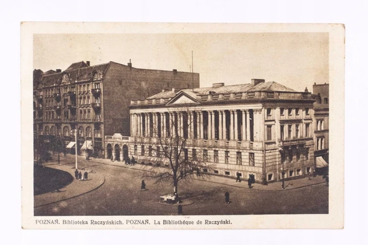 POZNAŃ - BIBLIOTEKA RACZYŃSKICH 1936