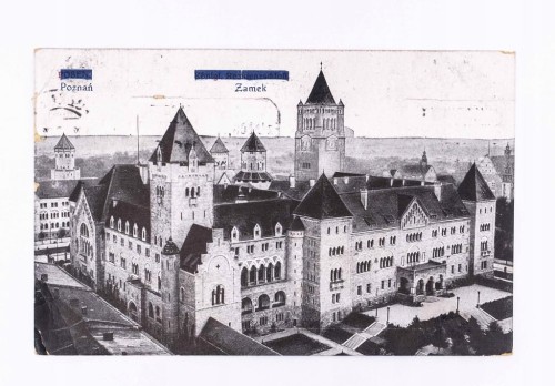 POZNAŃ - ZAMEK 1930 (pieczątka uzdrowiska polskie)