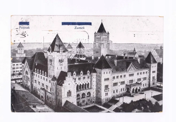 POZNAŃ - ZAMEK 1930 (pieczątka uzdrowiska polskie)