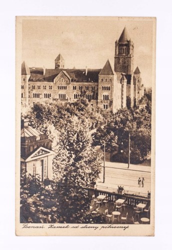 POZNAŃ - ZAMEK OD STRONY PÓŁNOCNEJ 1936
