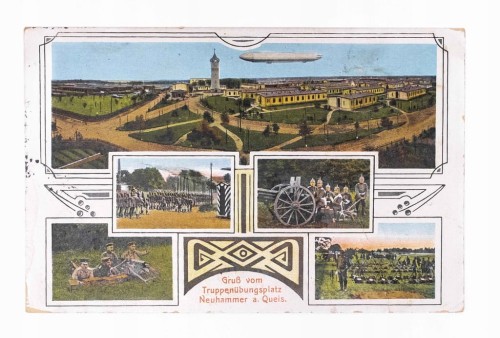 ŚWIĘTOSZÓW - POLIGON, WIEŻA CIŚNIEŃ, KOSZARY 1915