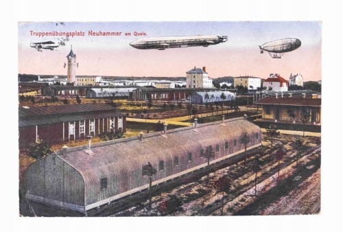ŚWIĘTOSZÓW - POLIGON, WIEŻA CIŚNIEŃ, KOSZARY 1915