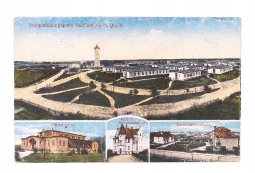 ŚWIĘTOSZÓW - POLIGON, WIEŻA CIŚNIEŃ, KOSZARY, KASYNO 1917