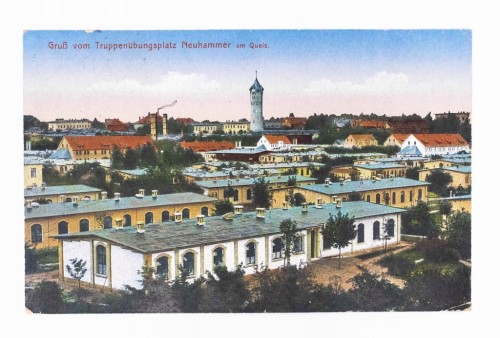 ŚWIĘTOSZÓW - POLIGON, WIEŻA CIŚNIEŃ, KOSZARY 1916