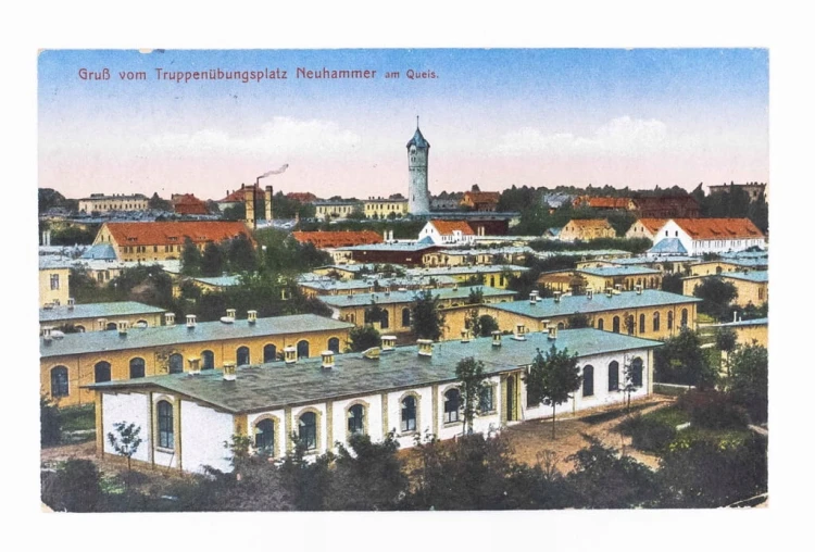 ŚWIĘTOSZÓW - POLIGON, WIEŻA CIŚNIEŃ, KOSZARY 1916