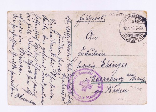 ŚWIĘTOSZÓW - POLIGON, WIEŻA CIŚNIEŃ, HOTEL, WARTOWNIA 1915