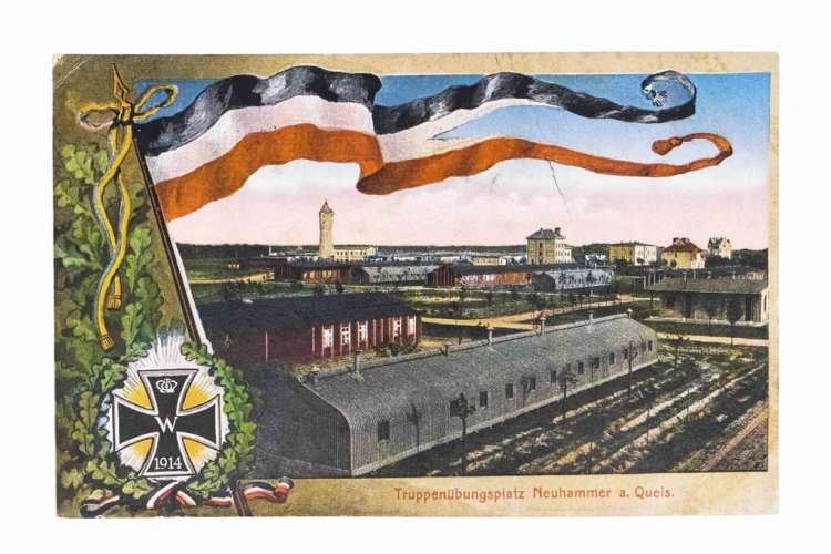 ŚWIĘTOSZÓW - POLIGON, WIEŻA CIŚNIEŃ, KOSZARY 1916