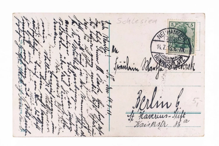 ŚWIĘTOSZÓW - POLIGON, WIEŚ KOBERBRUNN 1913