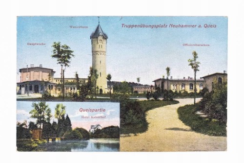 ŚWIĘTOSZÓW - POLIGON, WIEŻA CIŚNIEŃ, KOSZARY (I WŚ)