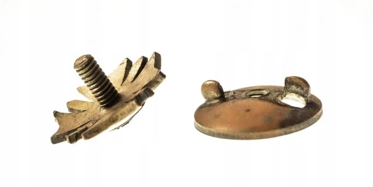 II RP, miniatura odznaki Związku Byłych Ochotników Armii Polskiej - 1921