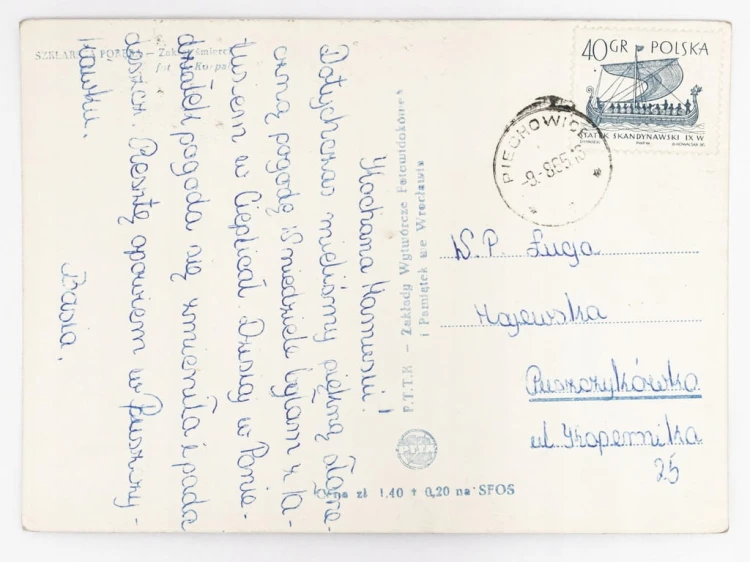 SZKLARSKA PORĘBA - ZAKRĘT ŚMIERCI 1965 PRL