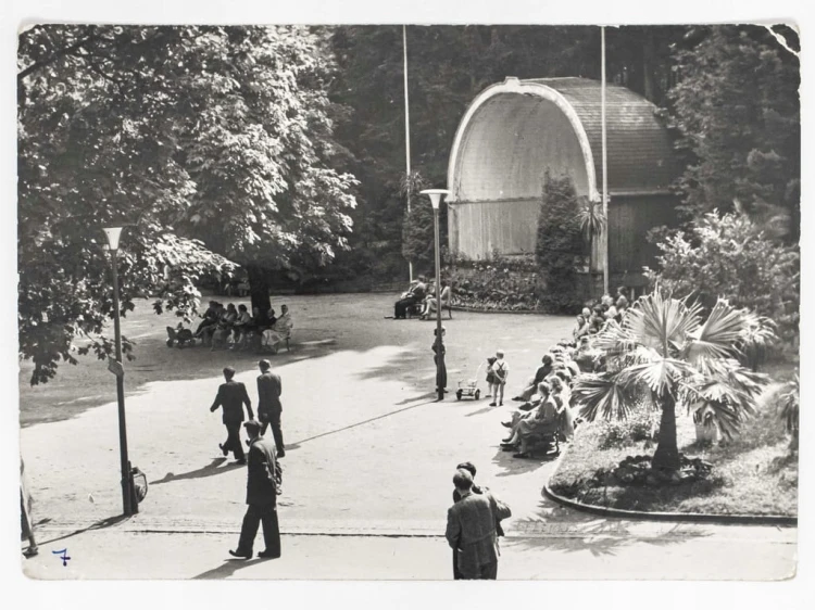 POLANICA-ZDRÓJ - PARK ZDROJOWY 1961 PRL