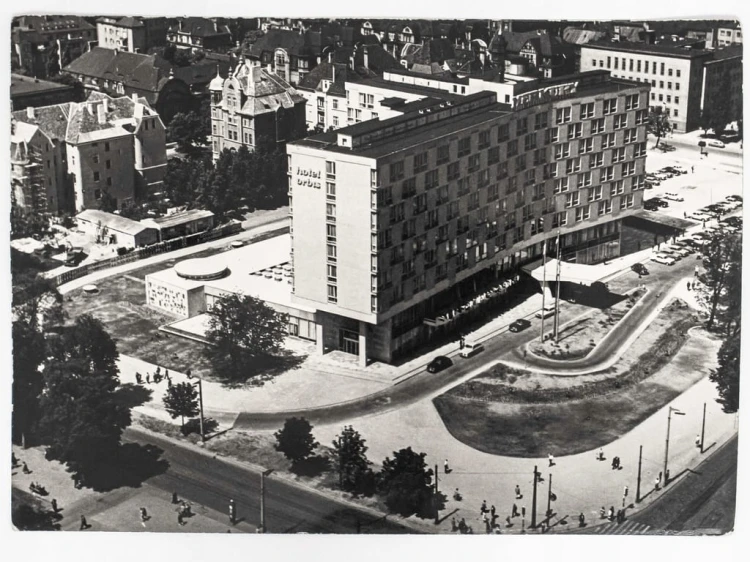 POZNAŃ - HOTEL ORBIS MERKURY 1964 PRL