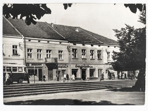 JASŁO - FRAGMENT RYNKU 1965 PRL