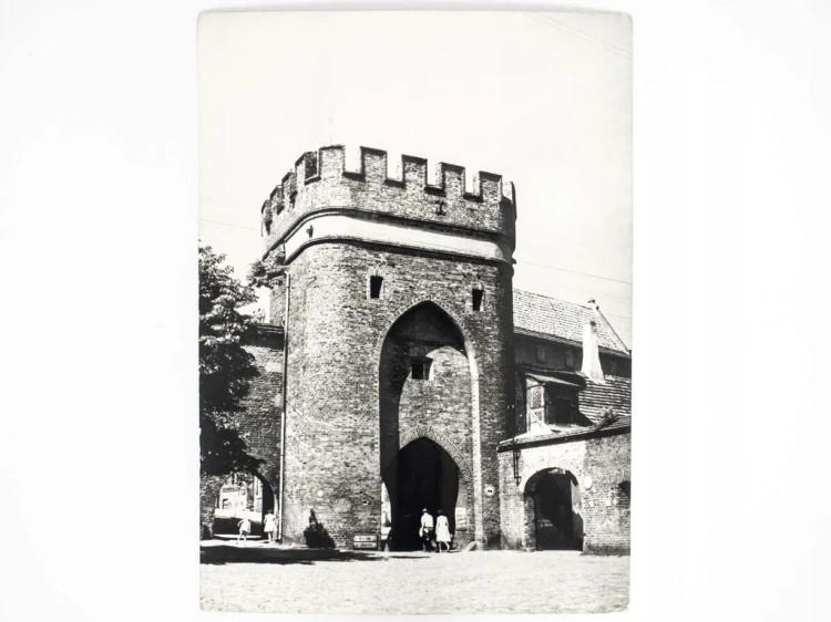 TORUŃ - BRAMA MOSTOWA 1963 PRL