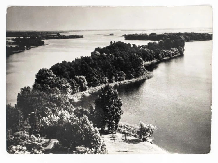 KRUSZWICA - JEZIORO GOPŁO 1964 PRL