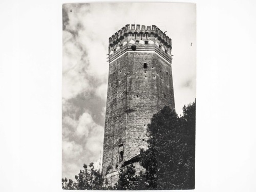 CZŁUCHÓW - WIEŻA ZAMKU KRZYŻACKIEGO 1967 PRL